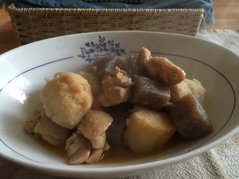 鶏肉と里芋の中華風煮